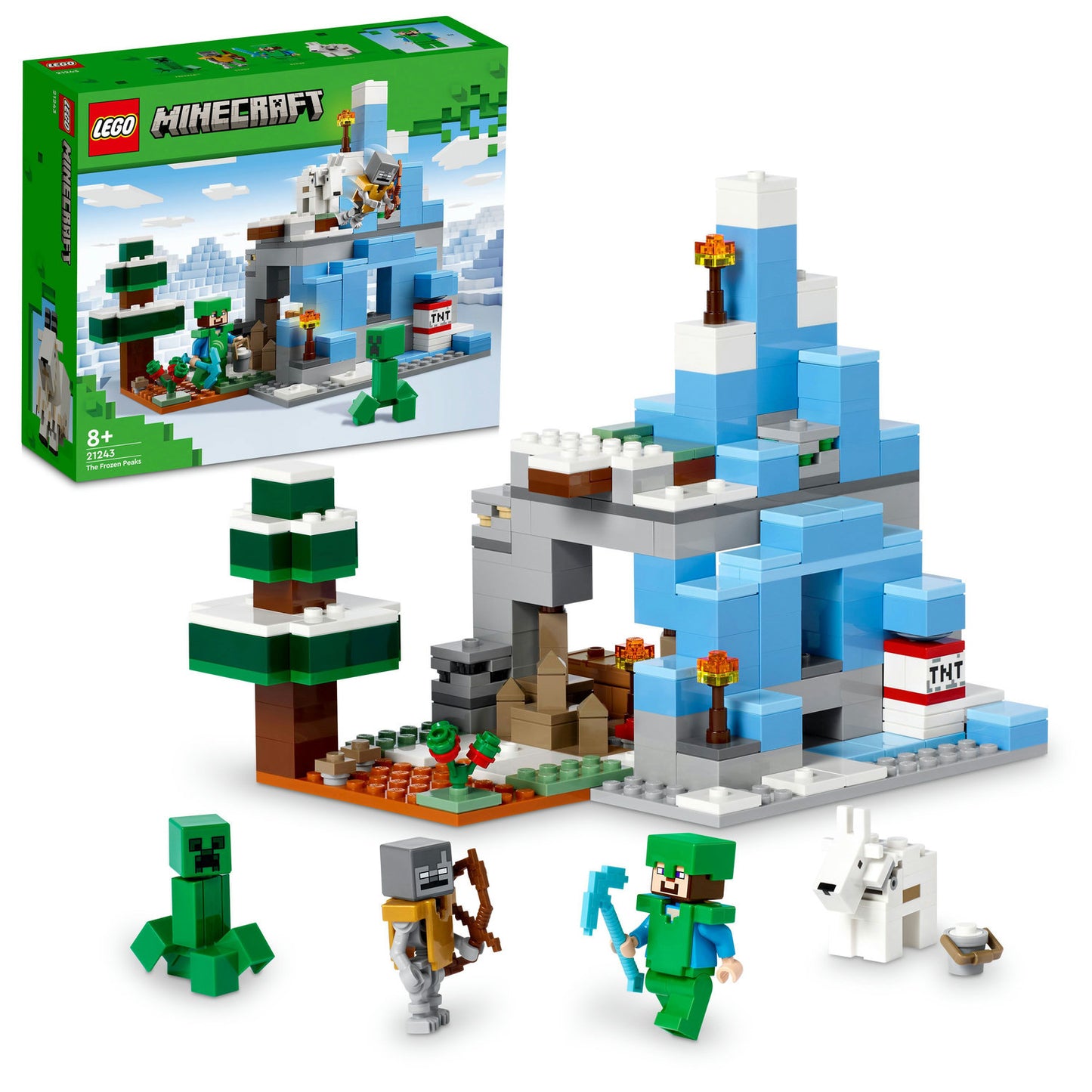 21243 LEGO Minecraft The Frozen Peaks