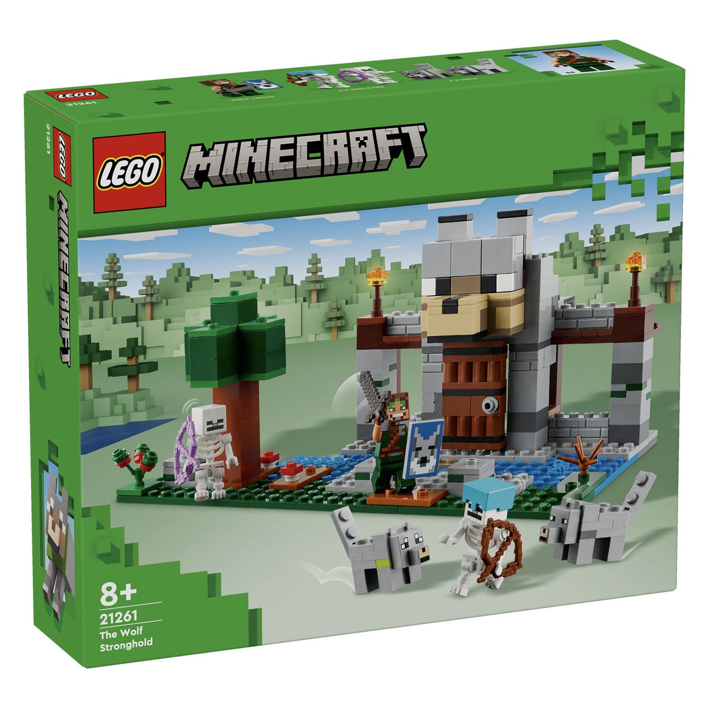 21261 LEGO Minecraft The Wolf Stronghold