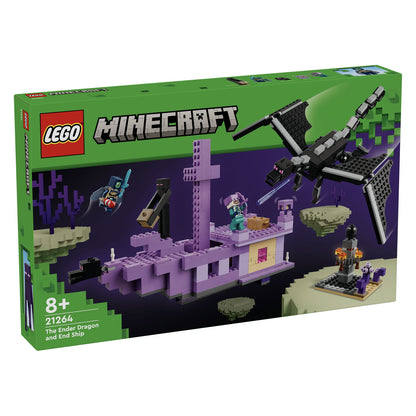 21264 LEGO Minecraft The Ender Dragon and End Ship