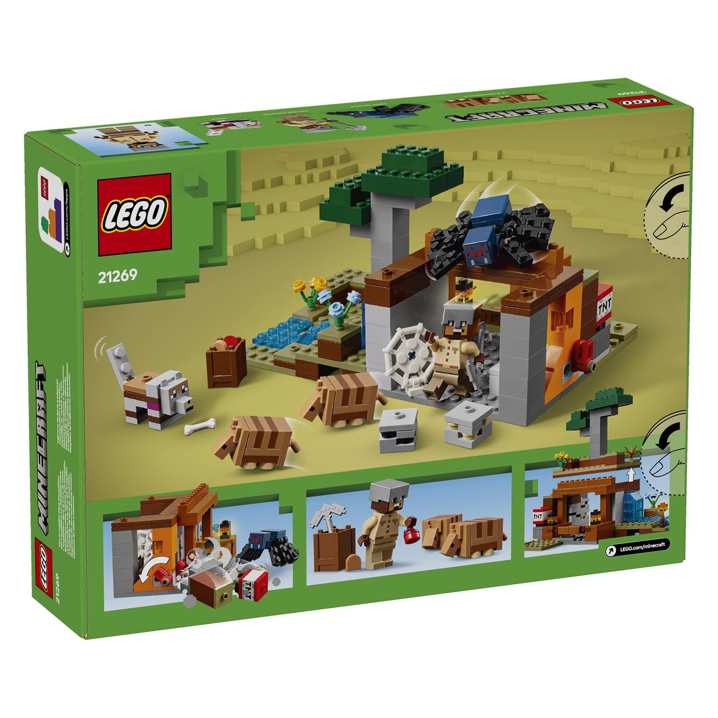 21269 LEGO Minecraft The Armadillo Mine Expedition