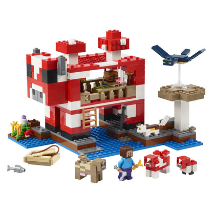 21270 LEGO Minecraft The Mooshroom House