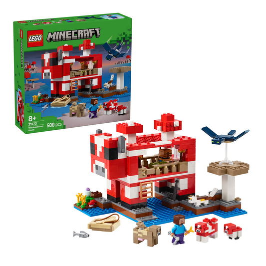 21270 LEGO Minecraft The Mooshroom House