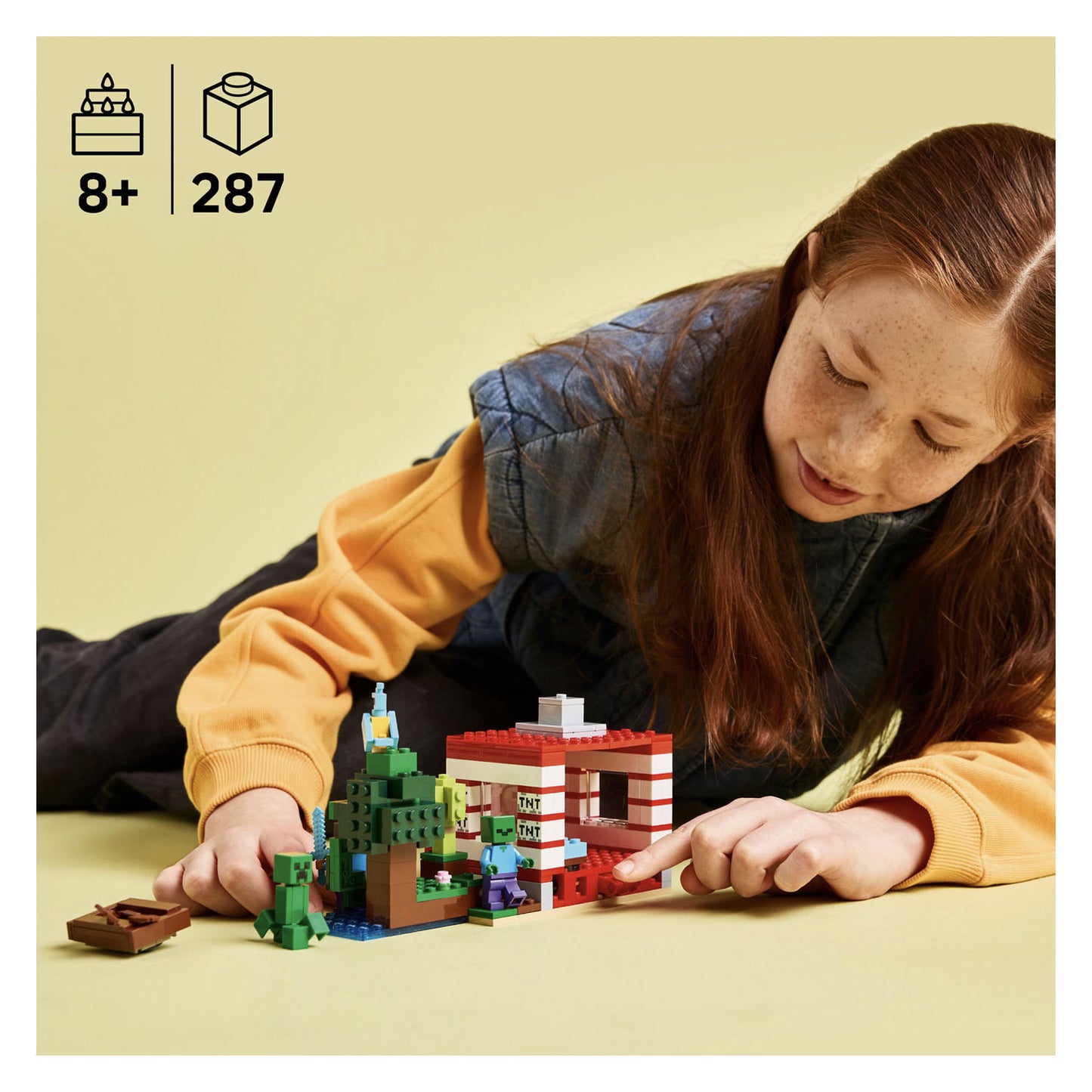 21275 LEGO Minecraft The TNT Jungle House