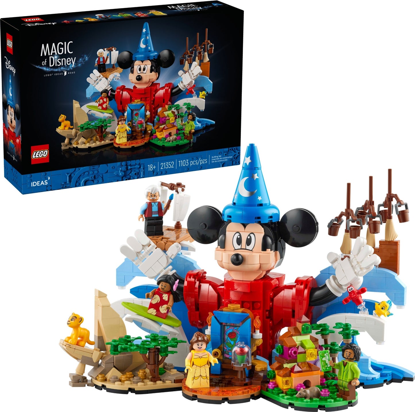 21352 LEGO IDEAS Magic of Disney Ideas