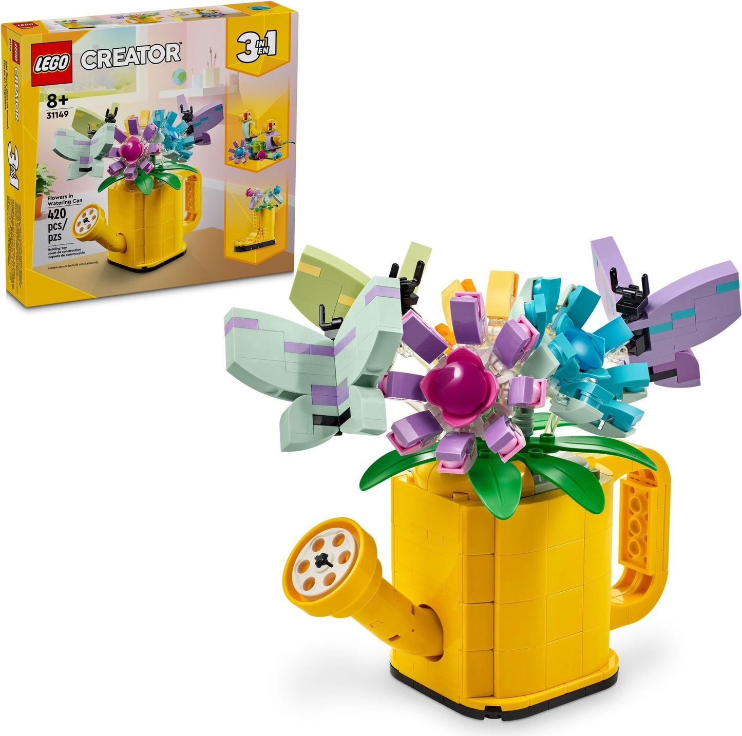 31149 LEGO Creator Flowers in Watering Can