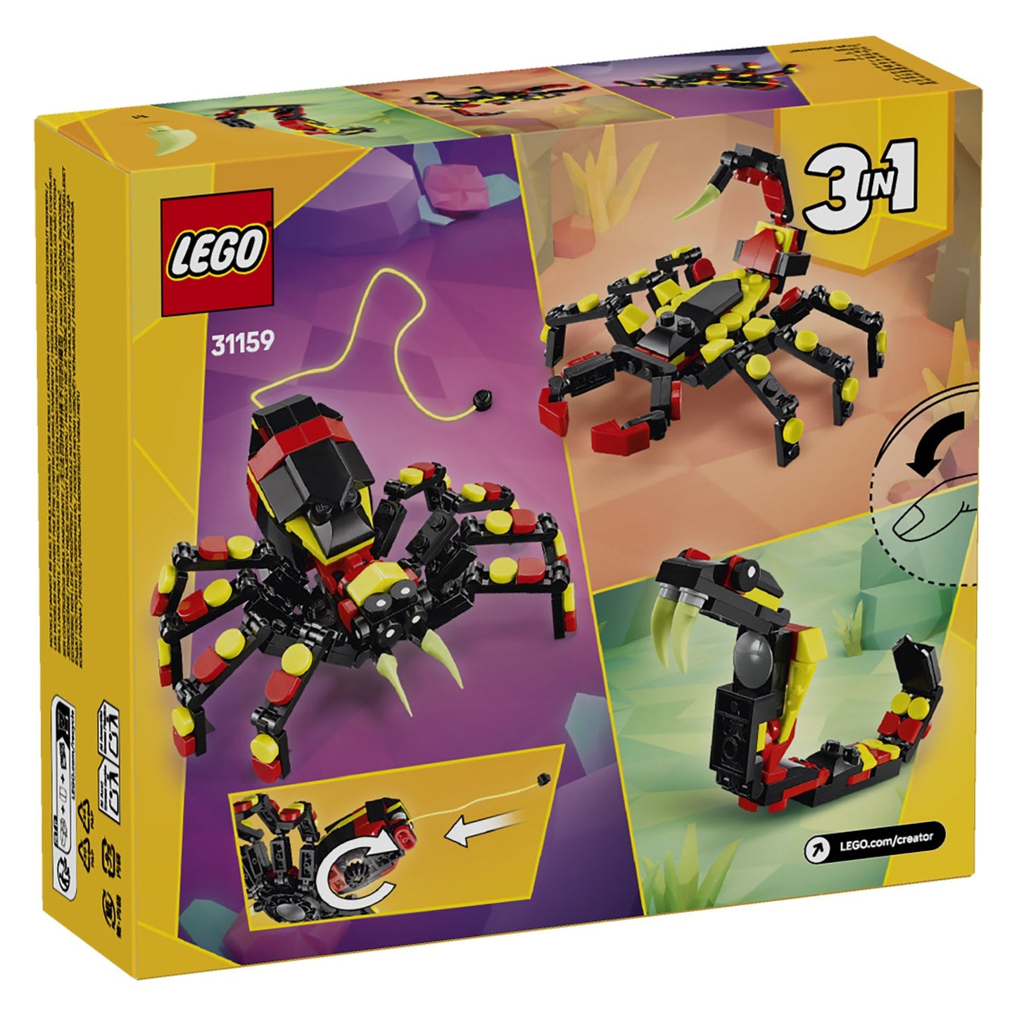 31159 LEGO Creator Wild Animals: Surprising Spider