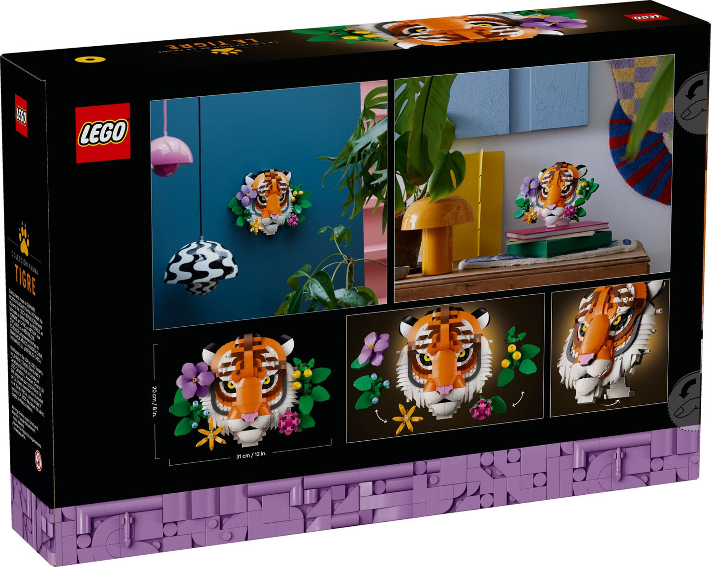 31217 LEGO Art The Fauna Collection - Tiger