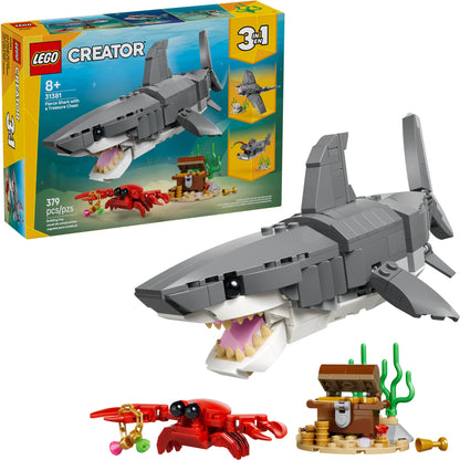 31381 Fierce Shark with a Treasure Chest