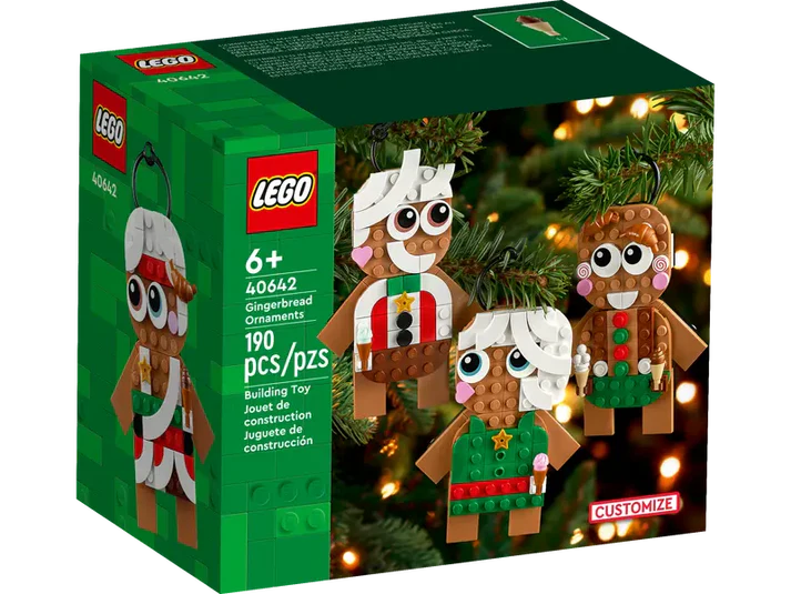 40642 Gingerbread Ornaments