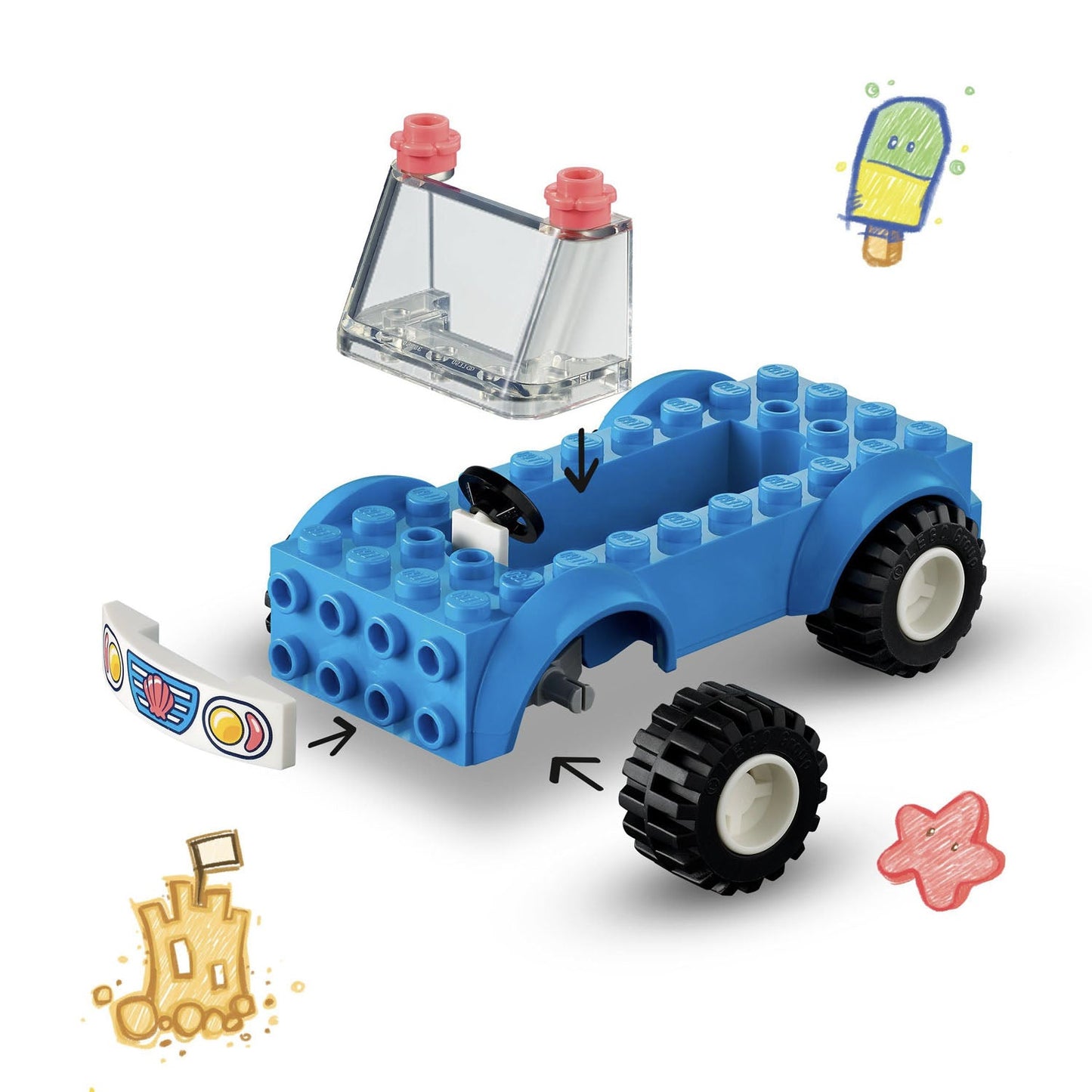 41725 LEGO Friends Beach Buggy Fun