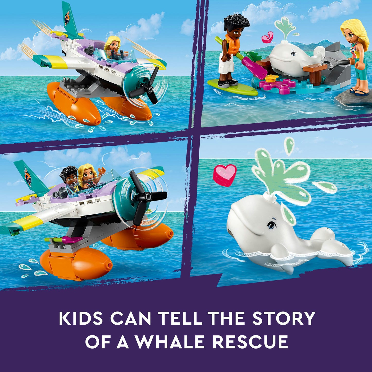 41752 LEGO Friends Sea Rescue Plane