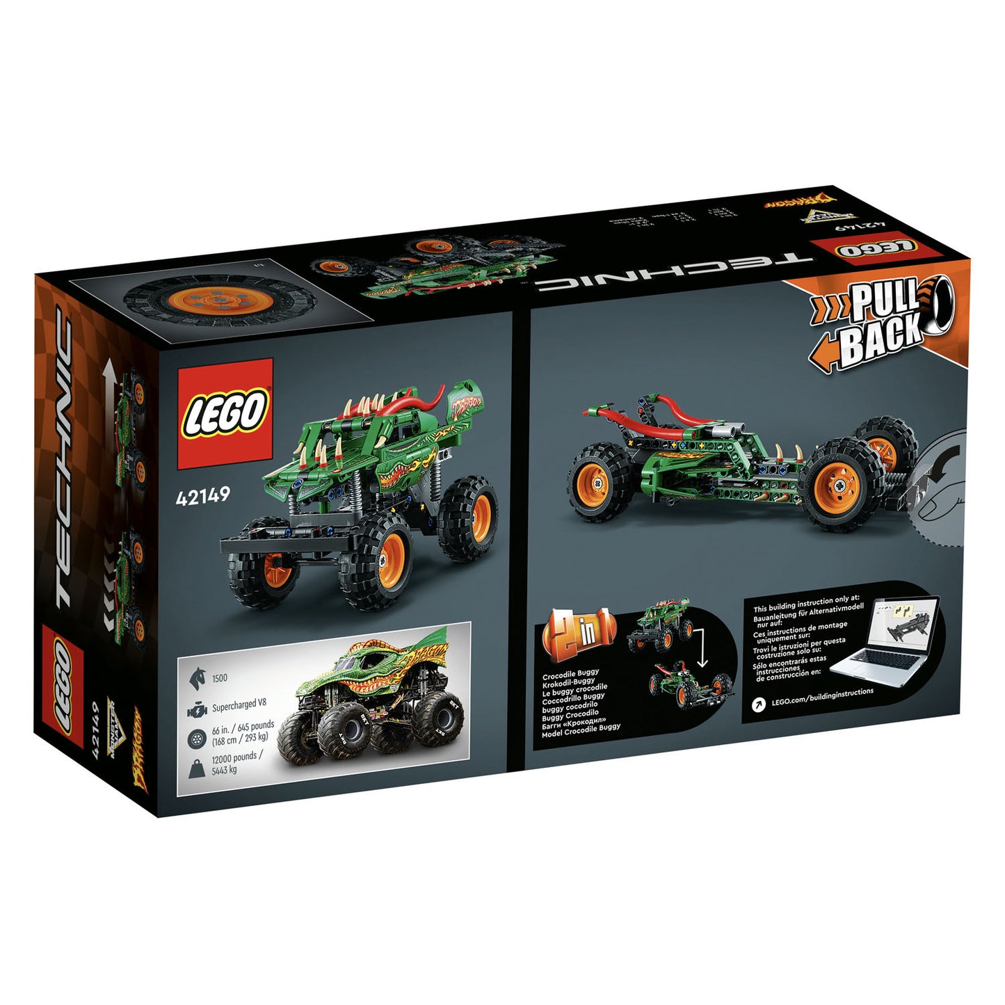 42149 LEGO Technic Monster Jam™ Dragon™