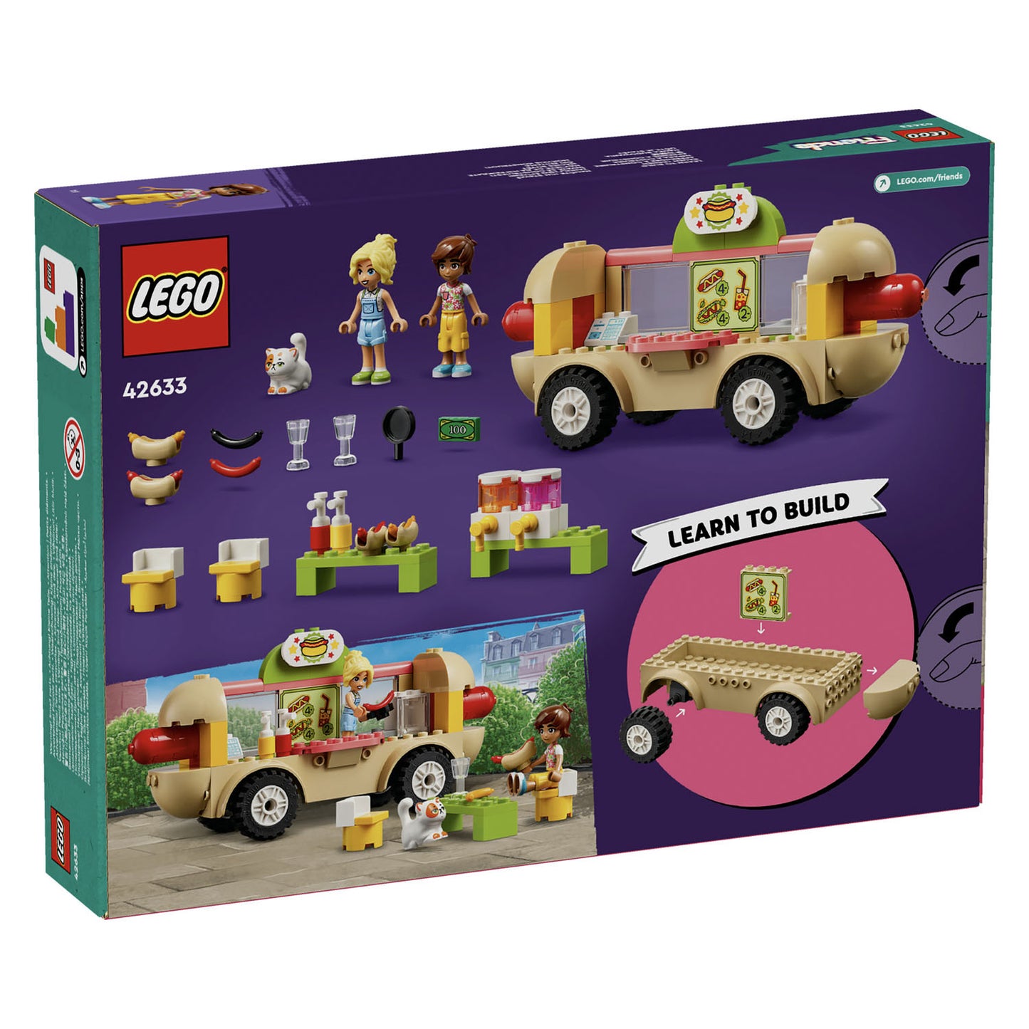 42633 LEGO Friends Hot Dog Food Truck