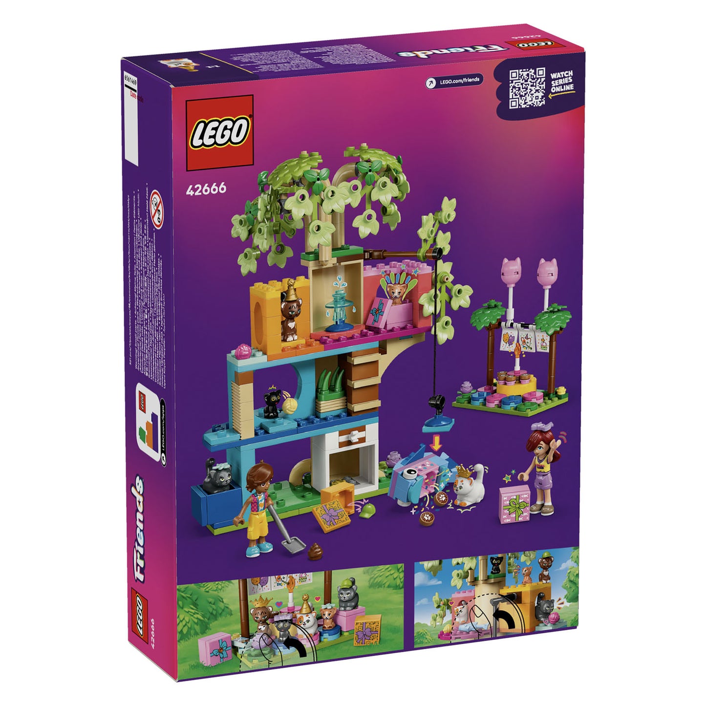 42666 LEGO Friends Cat Birthday Party & Tree House