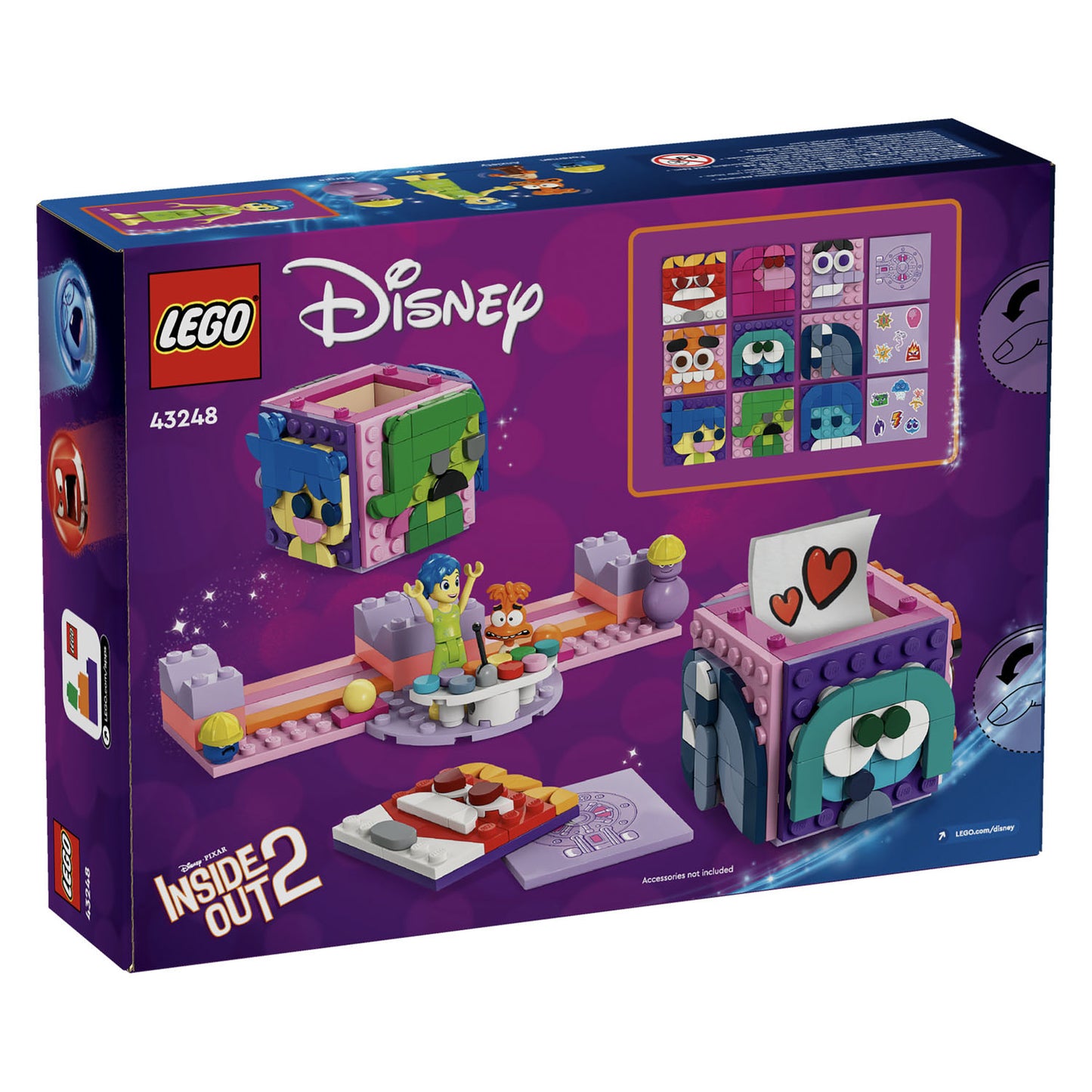 43248 LEGO Disney Pixar Inside Out 2 Mood Cubes