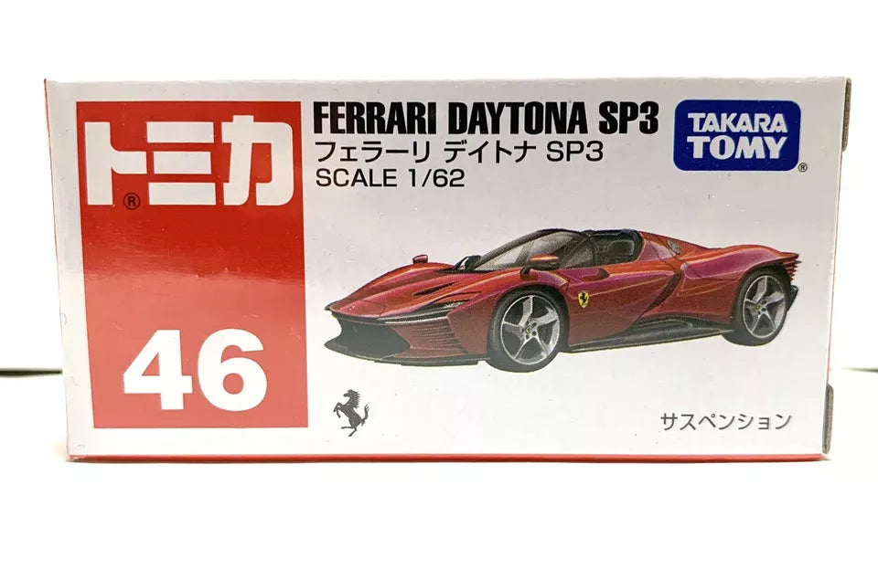 Takara Tomy / Tomica No.46 Ferrari Daytona SP3 / 1:62