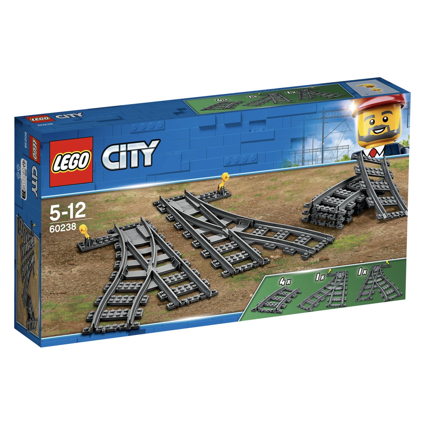 60238 LEGO City Switch Tracks