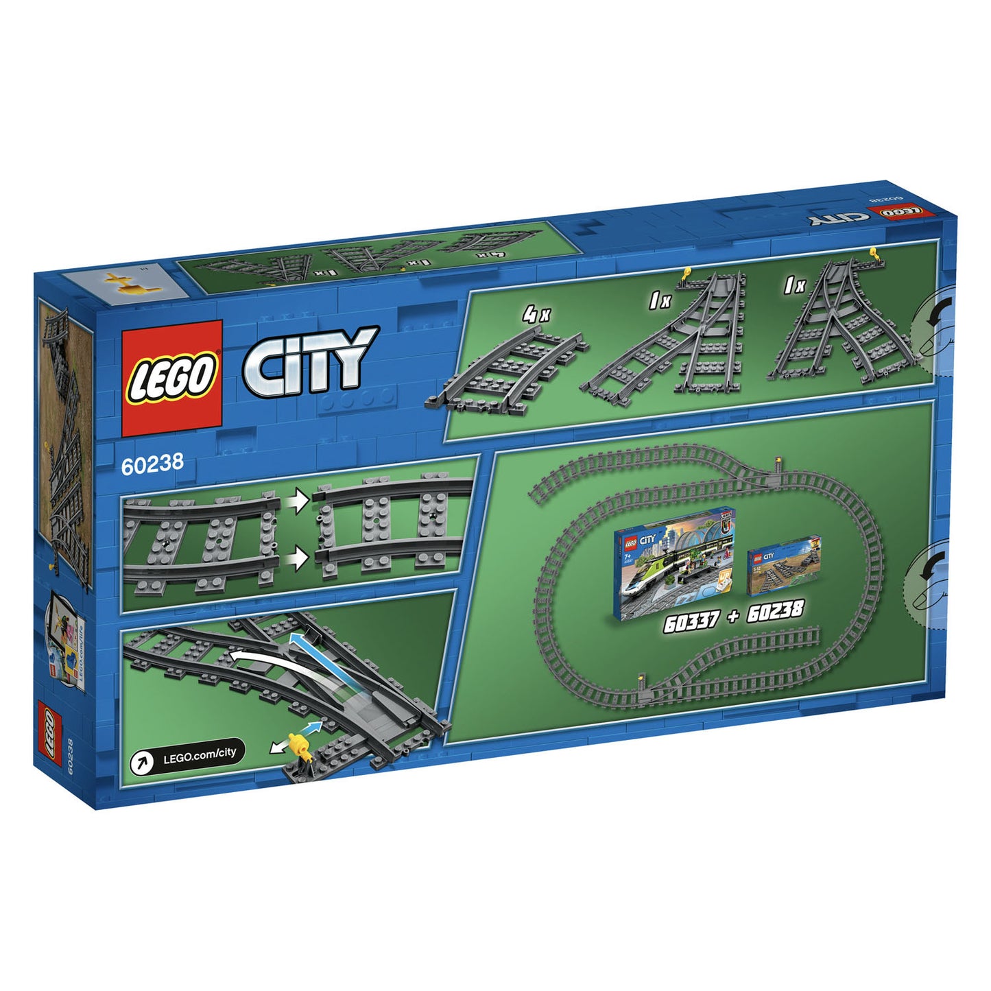 60238 LEGO City Switch Tracks