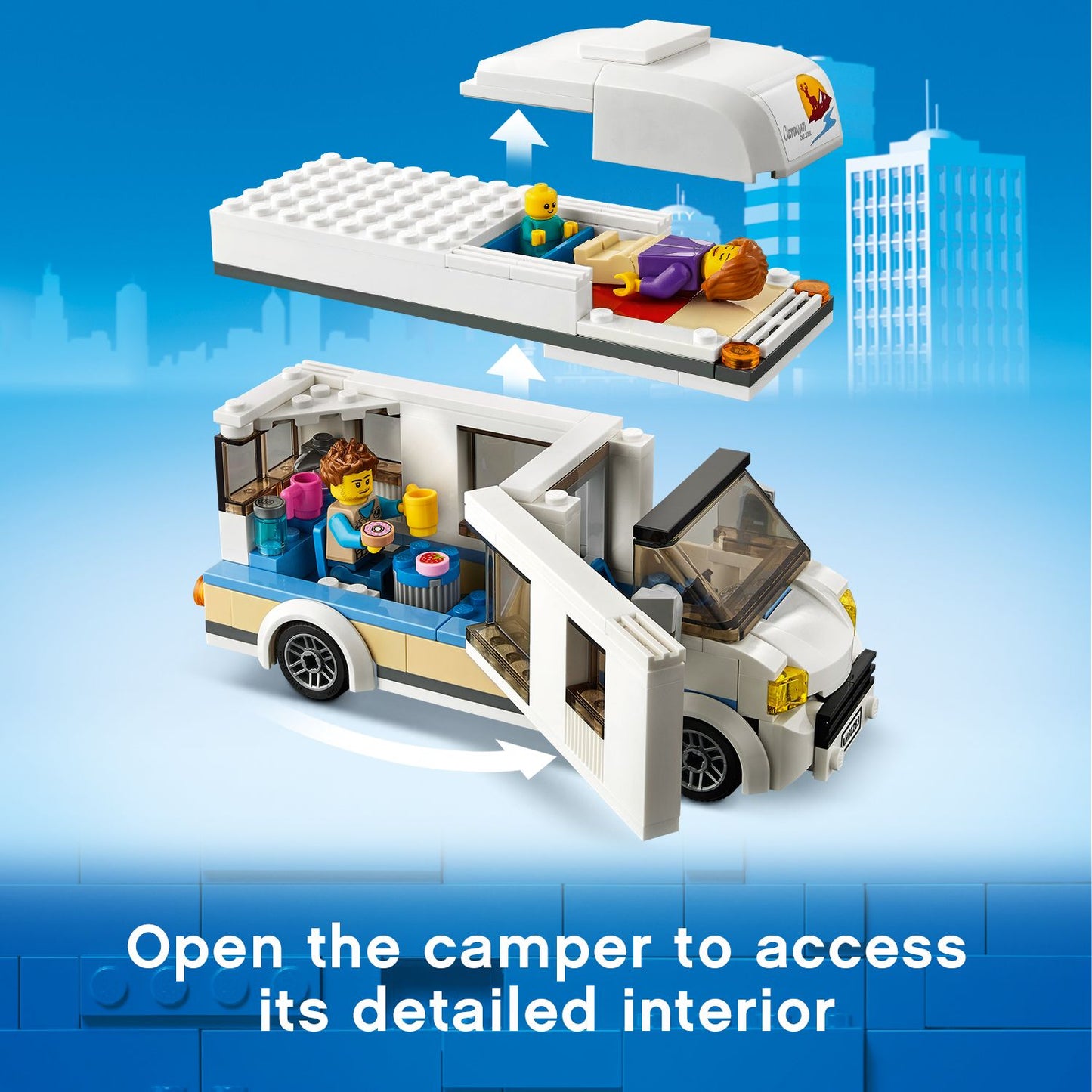 60283 LEGO City Holiday Camper Van