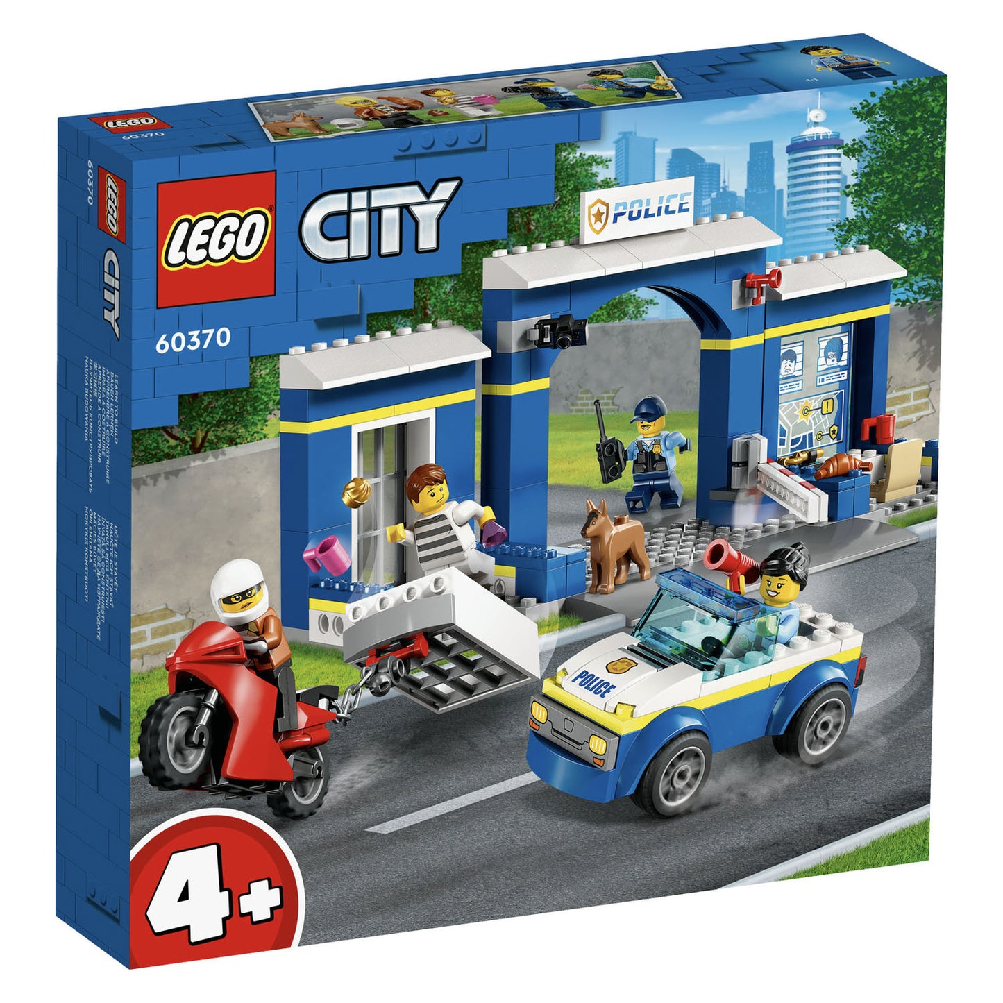 60370 LEGO City Police Station Chase