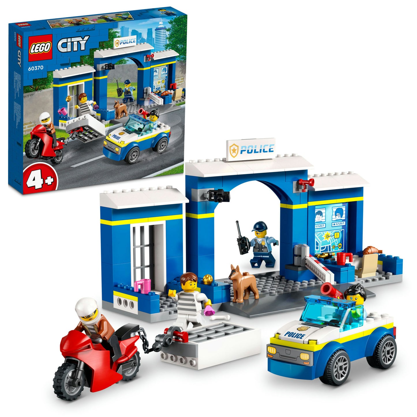 60370 LEGO City Police Station Chase