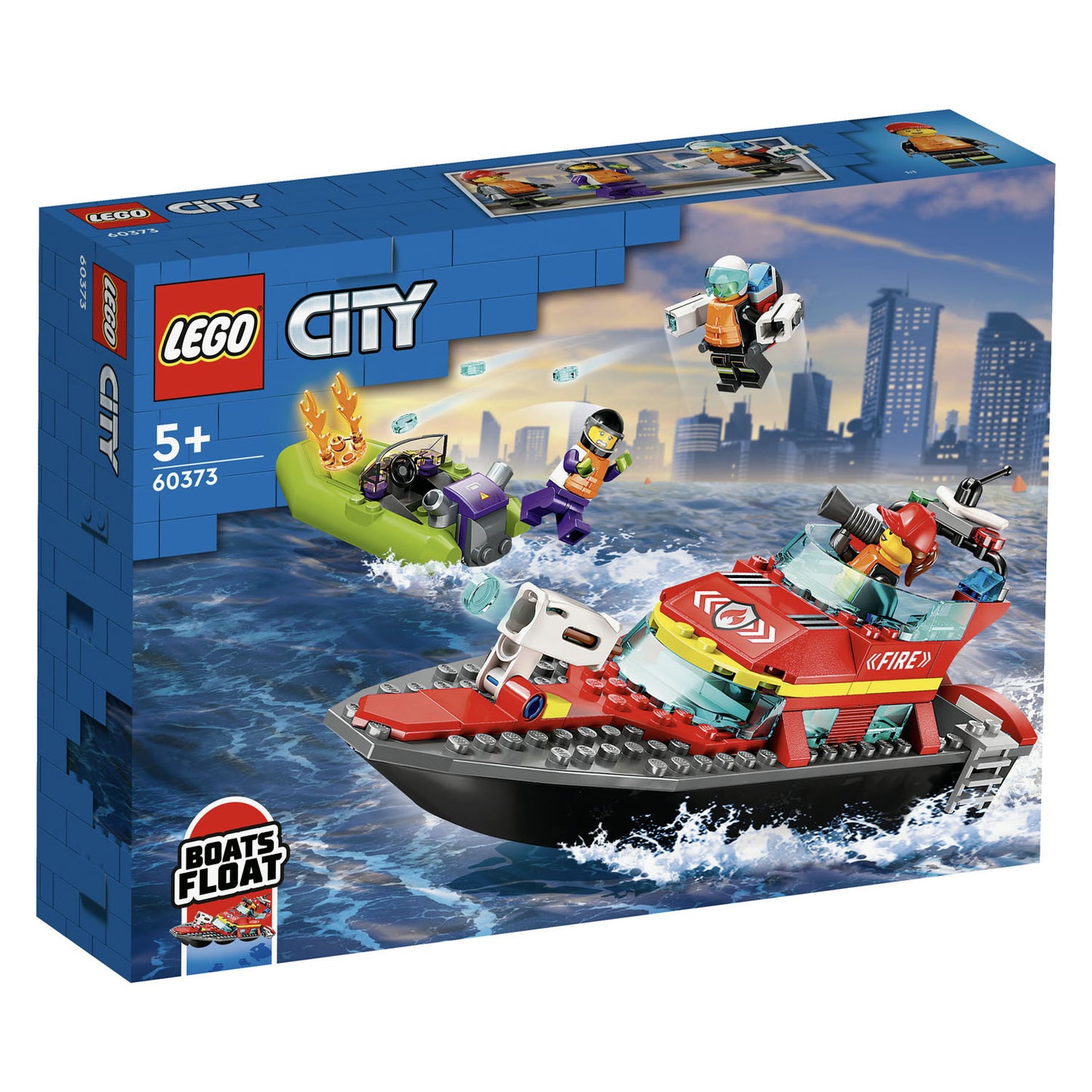 60373 LEGO City Fire Rescue Boat