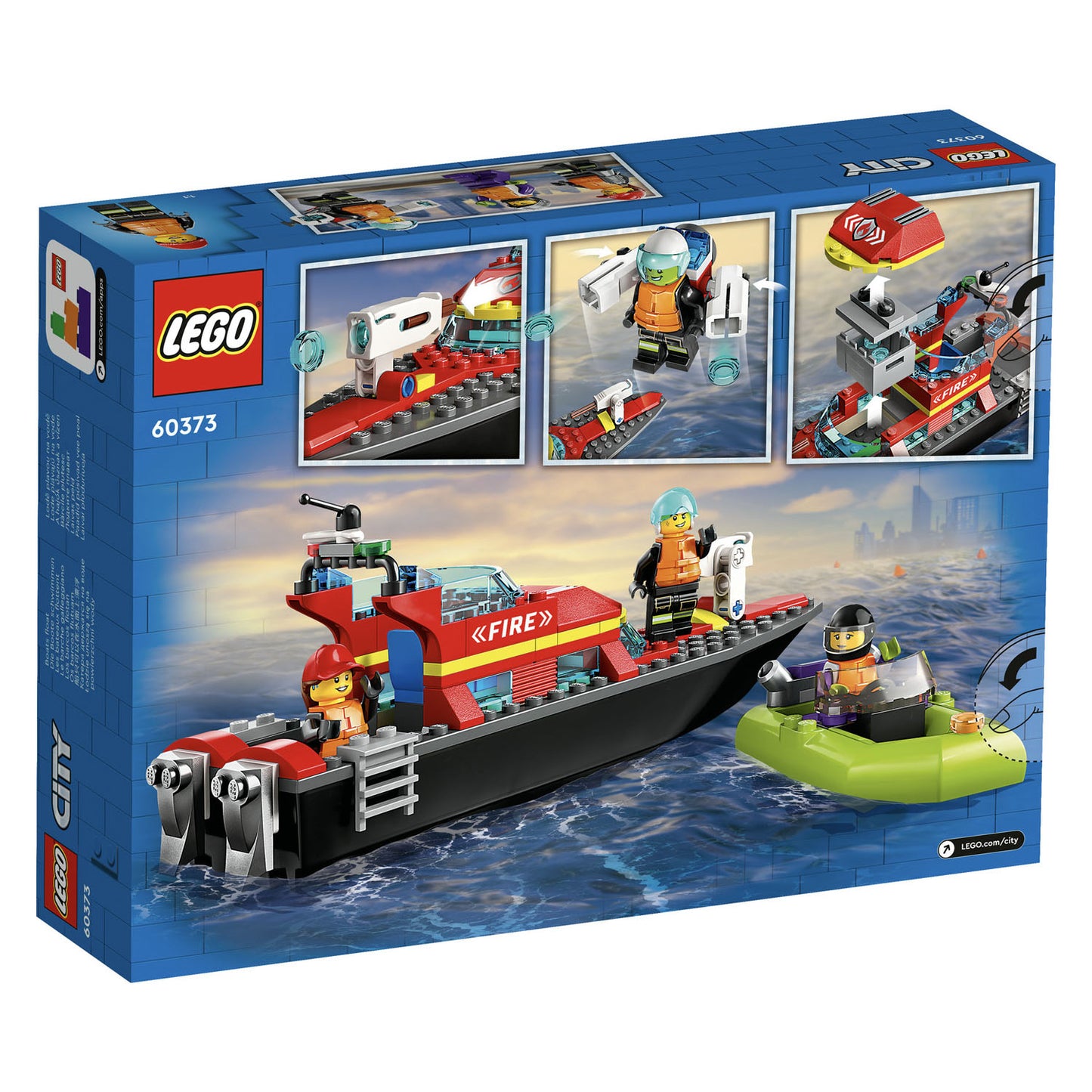 60373 LEGO City Fire Rescue Boat