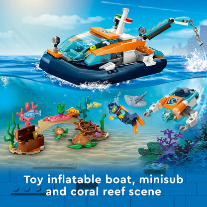 60377 LEGO City Explorer Diving Boat