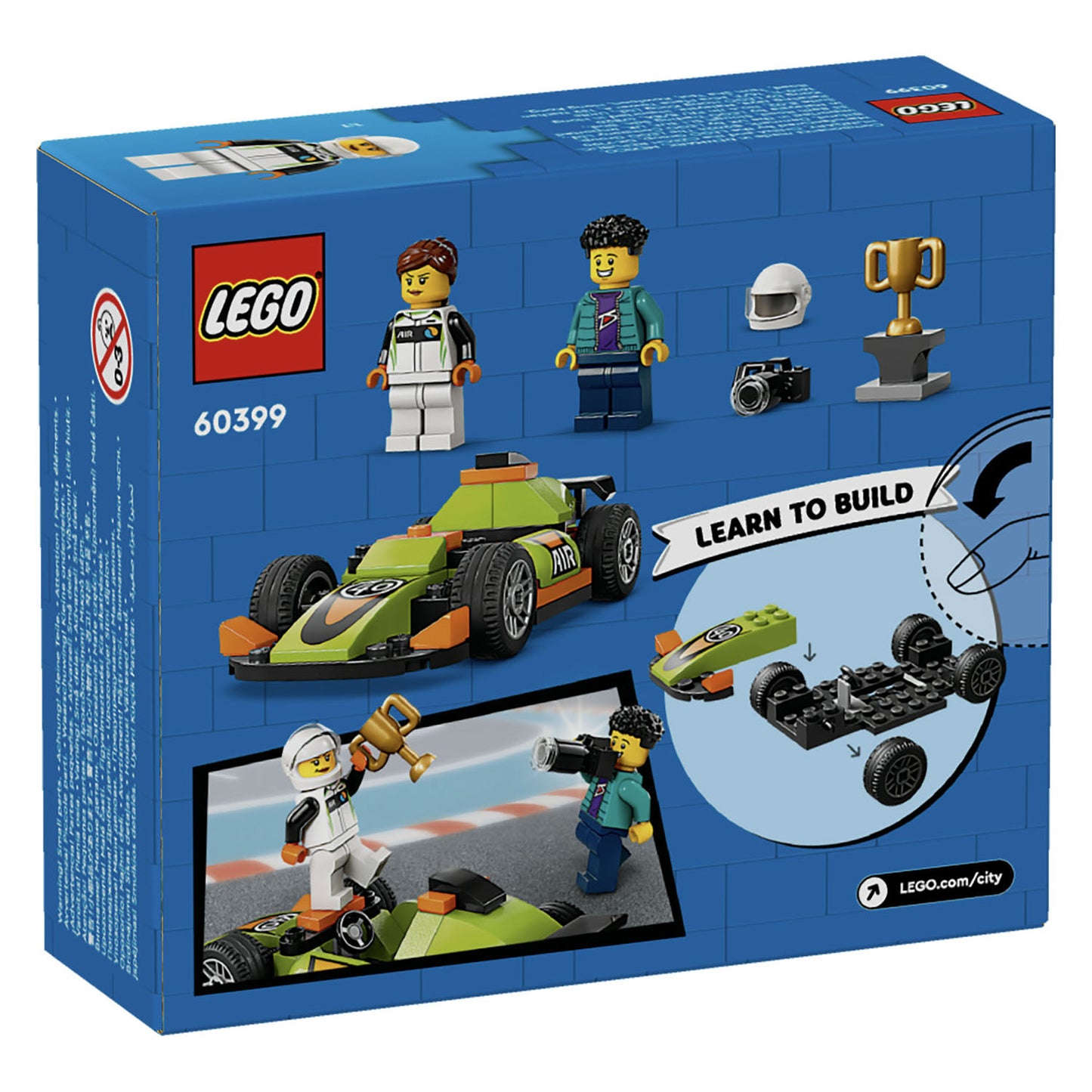 60399 LEGO City Green Race Car