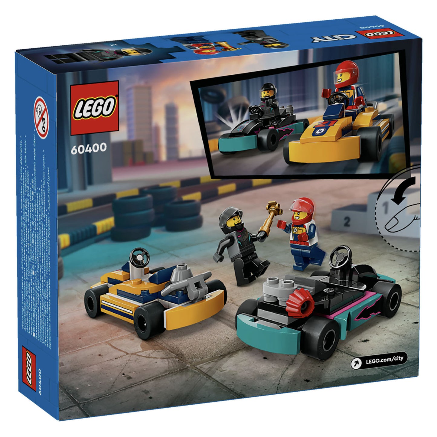 60400 LEGO City Go Karts and Race Drivers