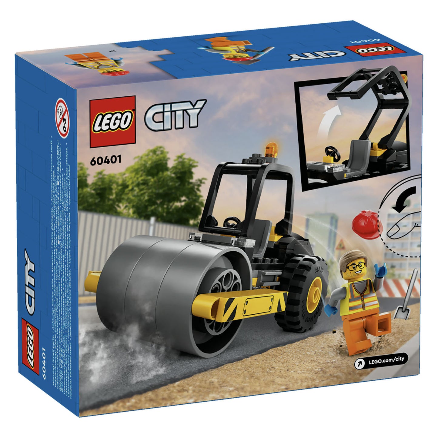 60401 LEGO City Construction Steamroller