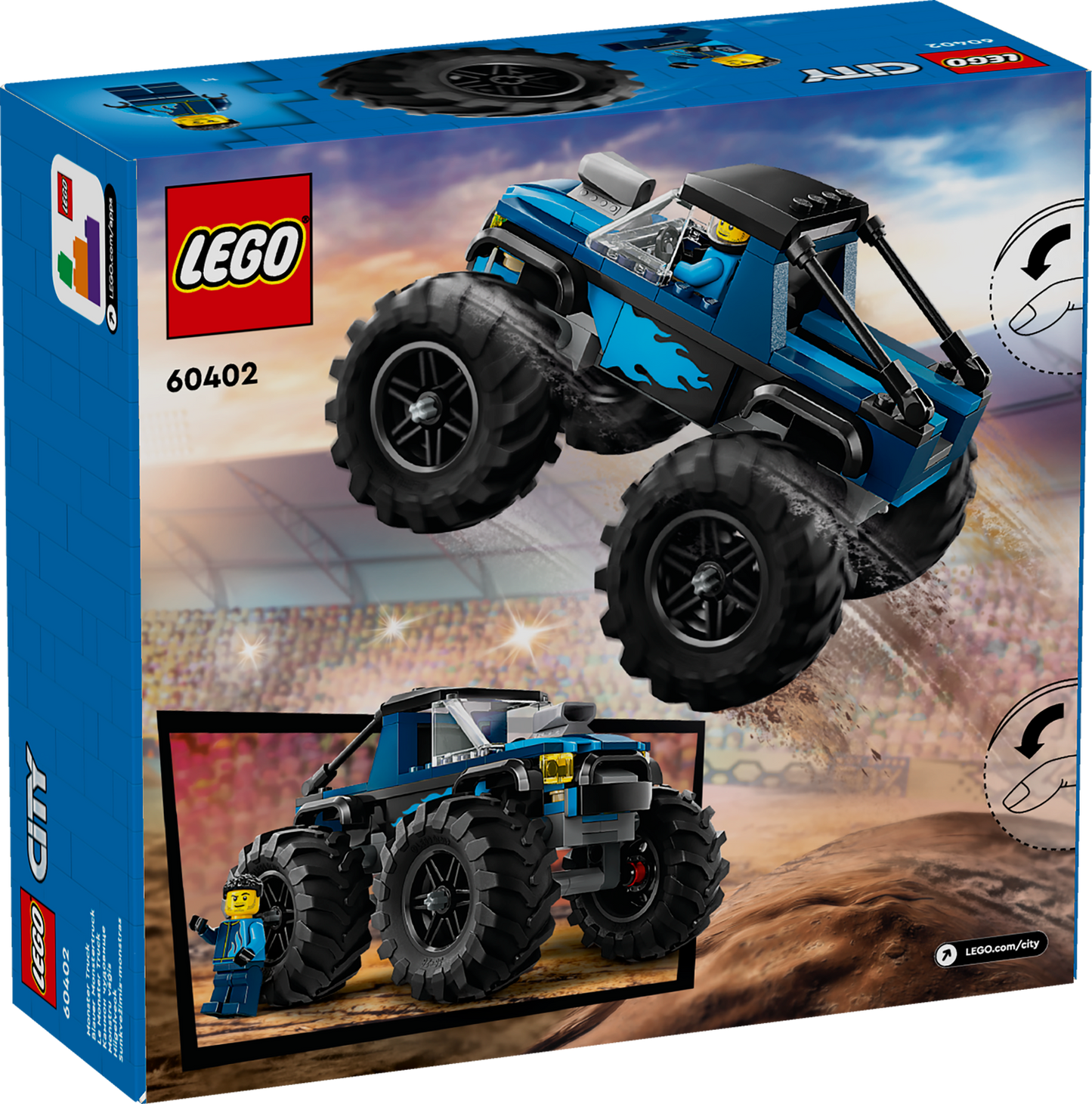 60402 LEGO City Blue Monster Truck