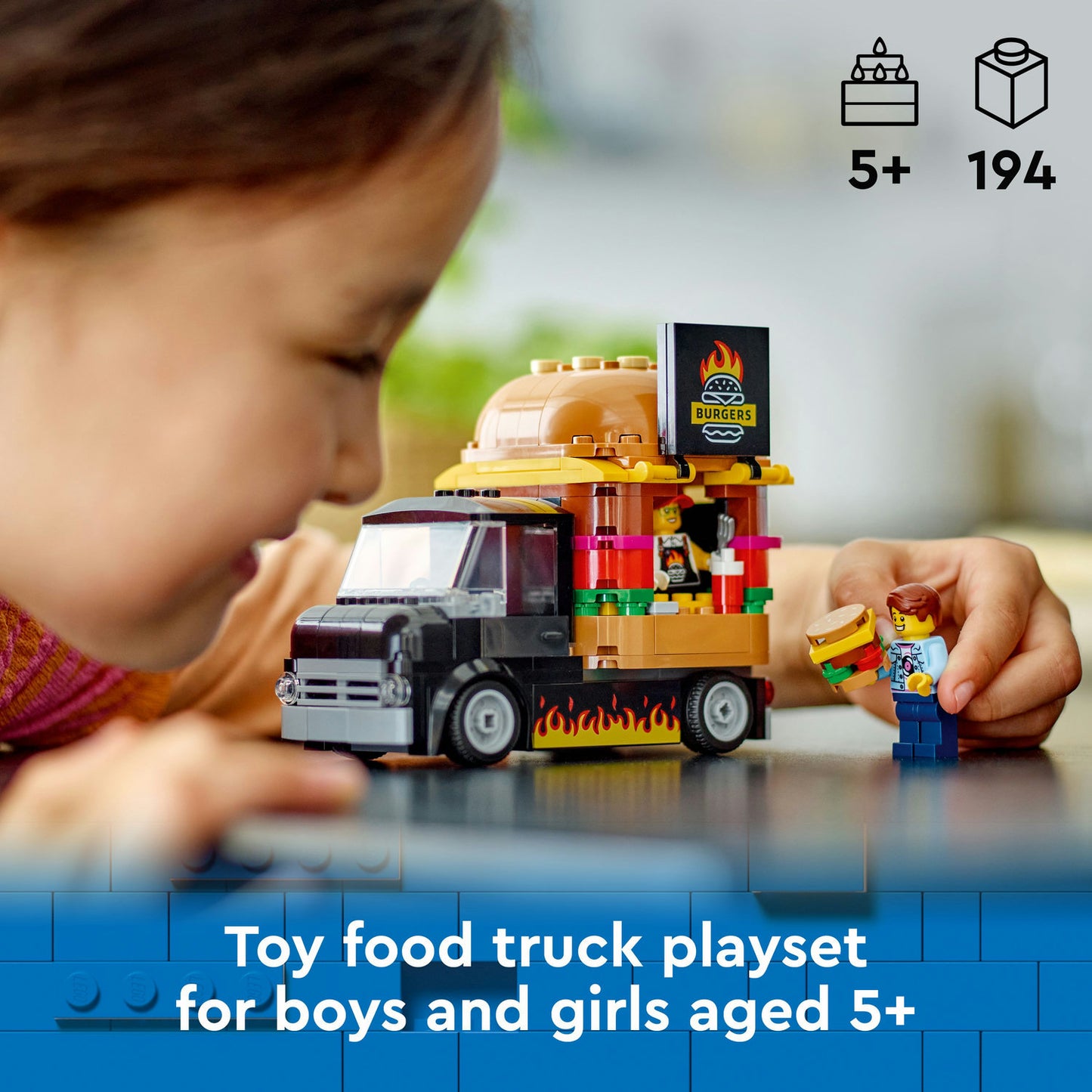 60404 LEGO City Burger Truck