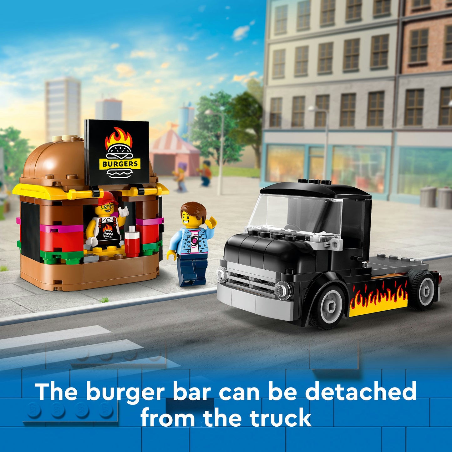 60404 LEGO City Burger Truck