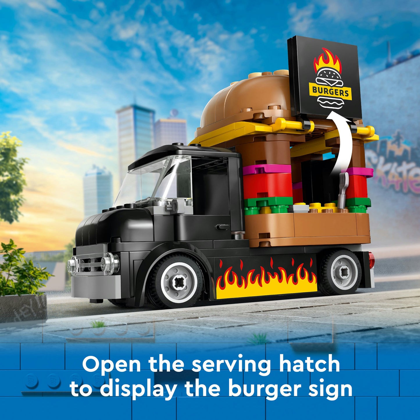 60404 LEGO City Burger Truck