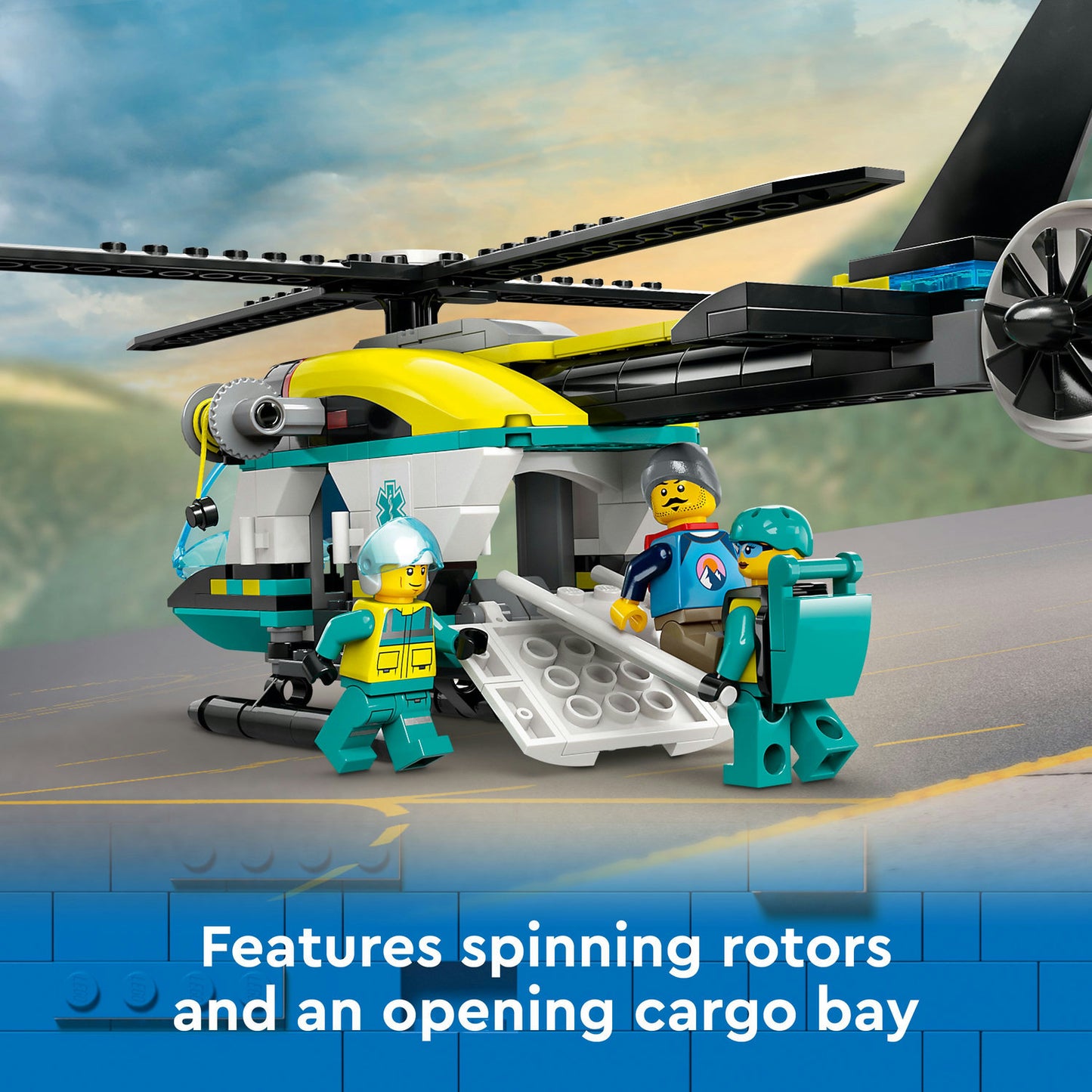 60405 LEGO City Emergency Rescue Helicopter