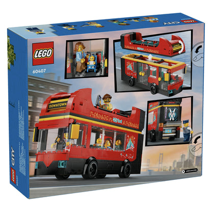 60407 LEGO City Red Double Decker Sightseeing Bus