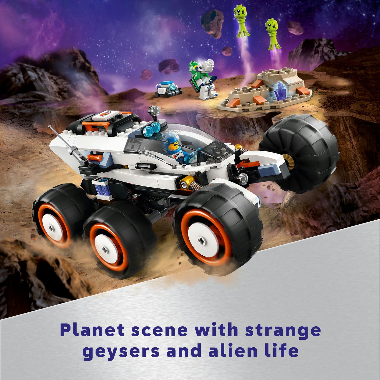 60431 LEGO City Space Explorer Rover and Alien Life