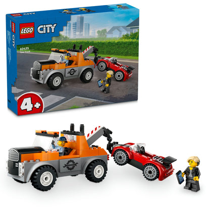 60435 LEGO City Tow Truck and Sports Car Repair