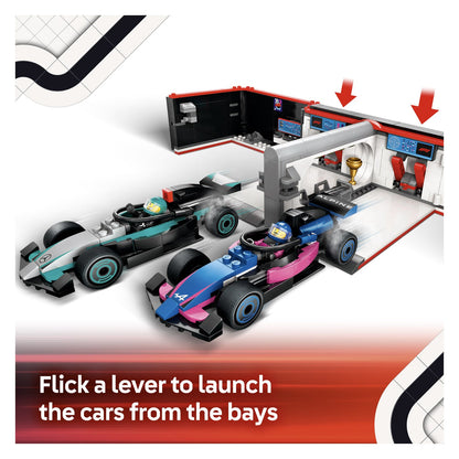 60444 LEGO CityF1 Garage & Mercedes-AMG & Alpine Cars