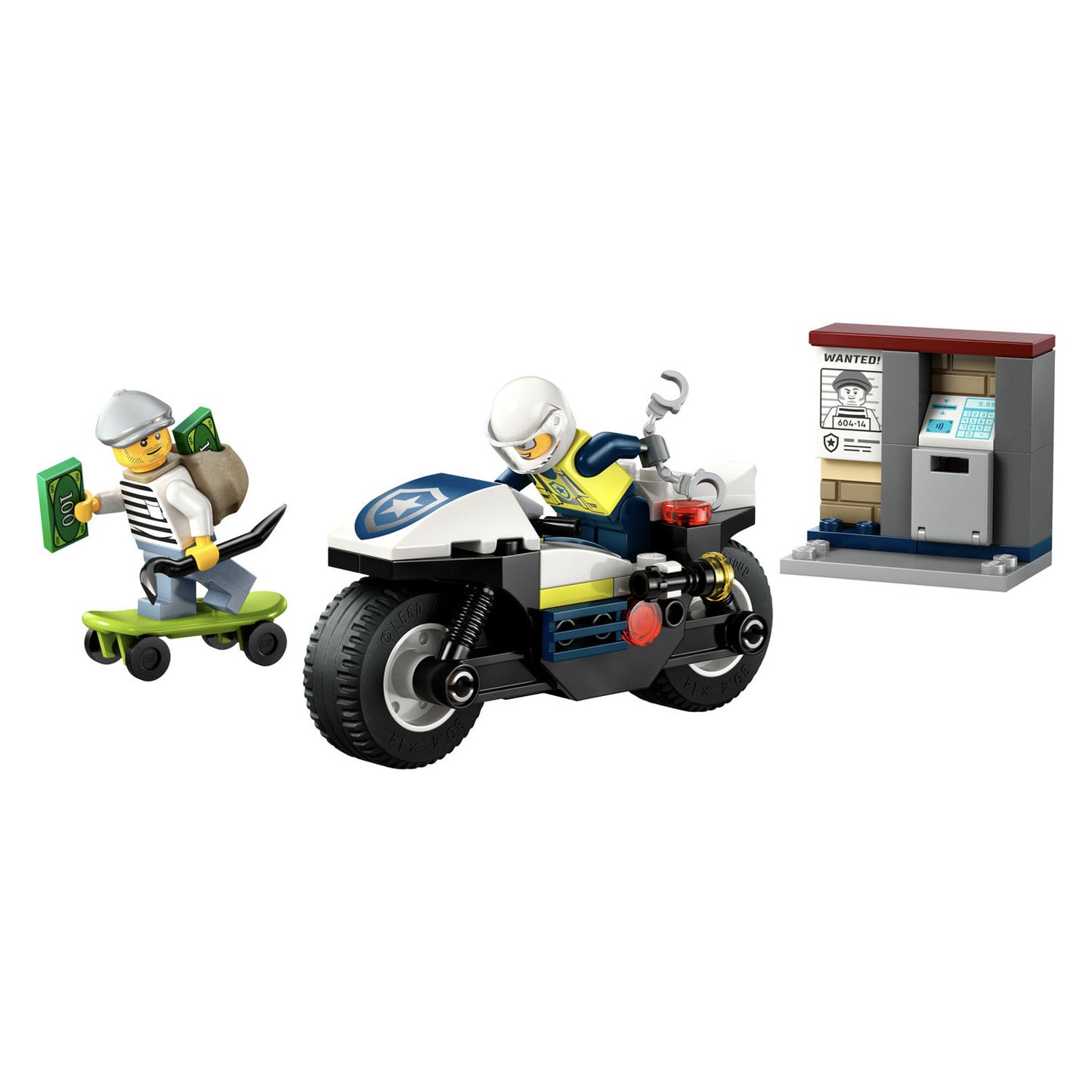 60455 LEGO City Police Motorcycle Chase