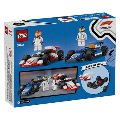 60464 LEGO City F1 Williams Racing & Haas F1 Race Cars