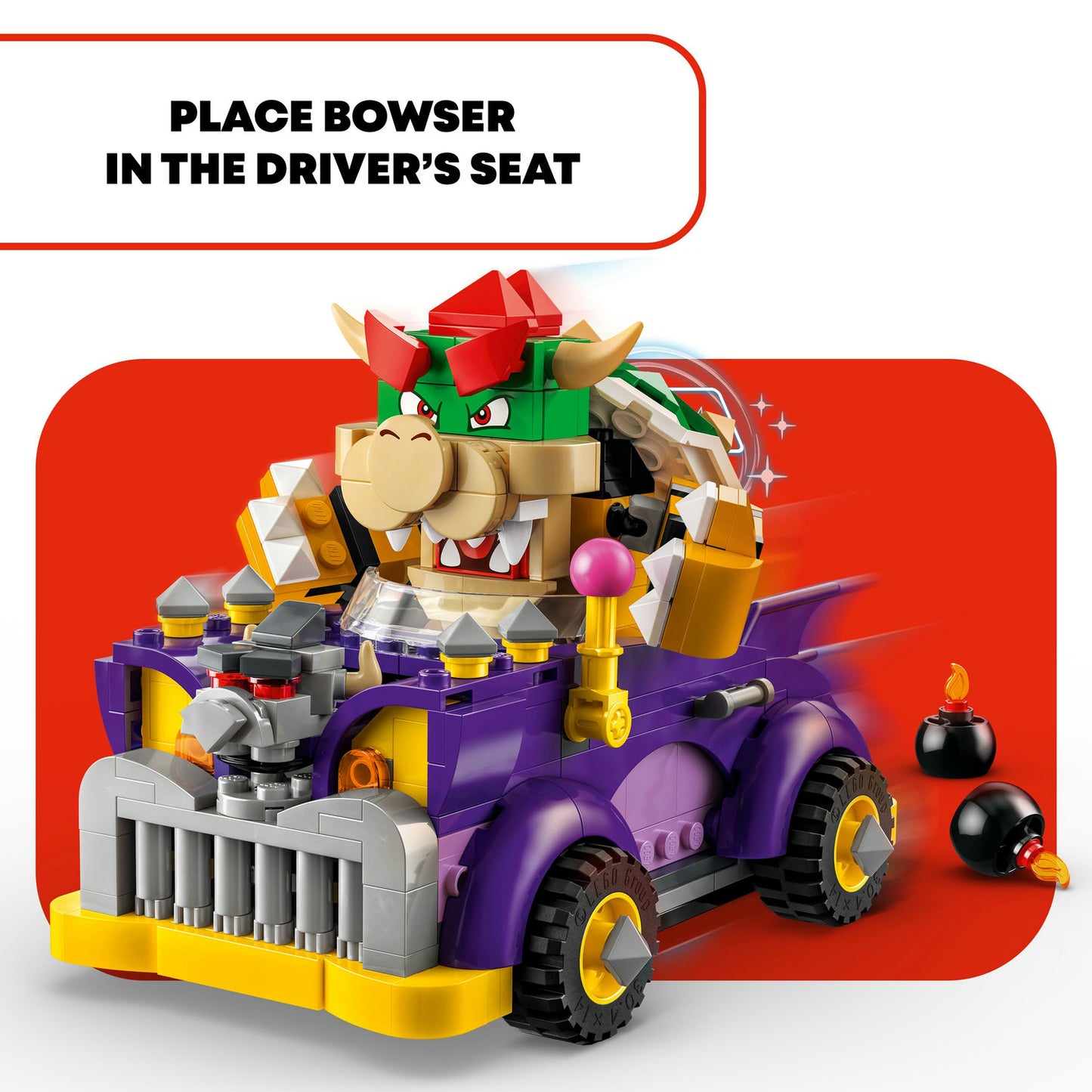 71431 LEGO Super Mario Bowser's Muscle Car Expansion Set