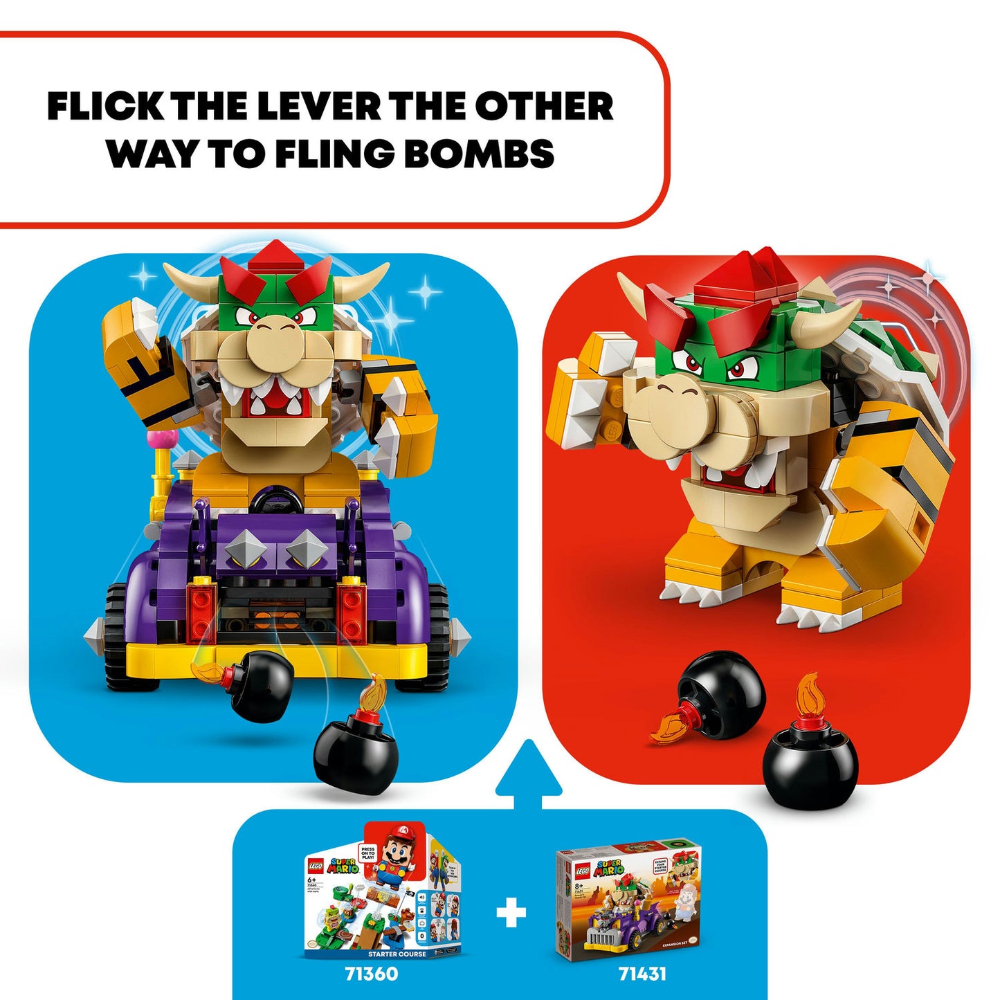 71431 LEGO Super Mario Bowser's Muscle Car Expansion Set