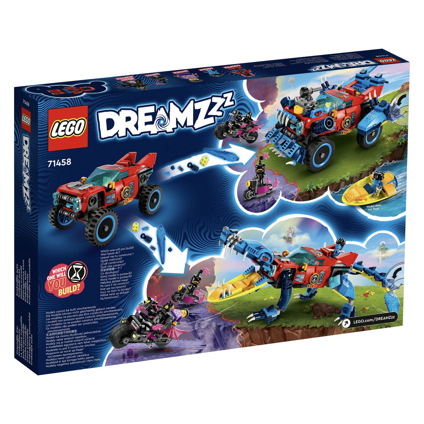 71458 LEGO DREAMZzz Crocodile Car