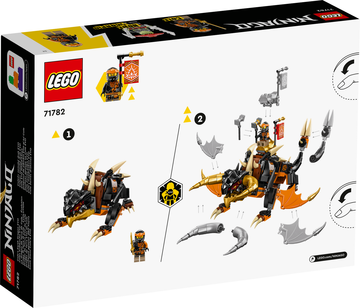 71782 LEGO Ninjago Cole’s Earth Dragon EVO