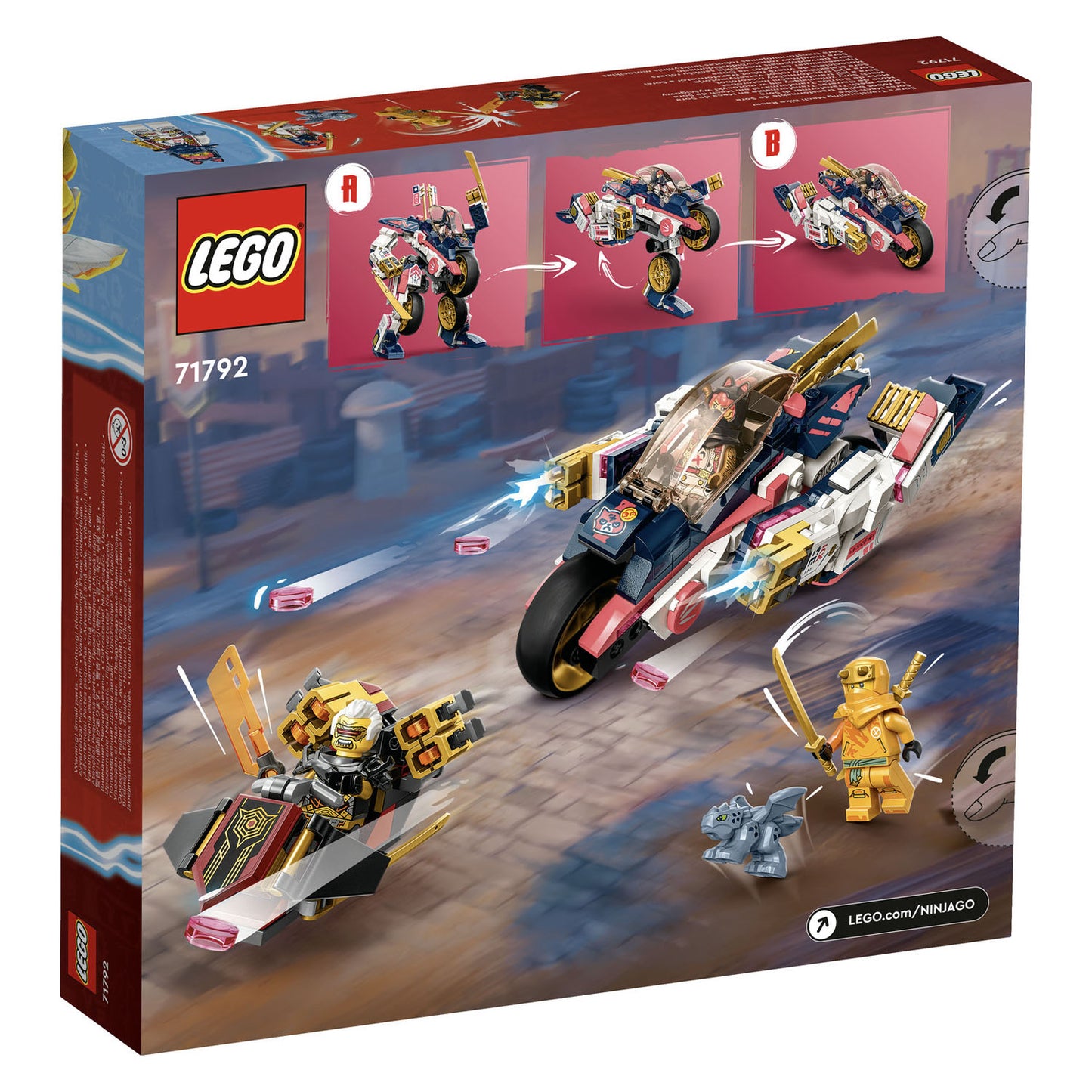 71792 LEGO Ninjago Sora's Transforming Mech Bike Racer