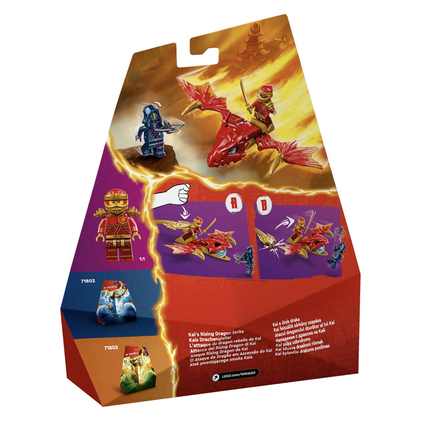 71801 LEGO Ninjago Kai's Rising Dragon Strike