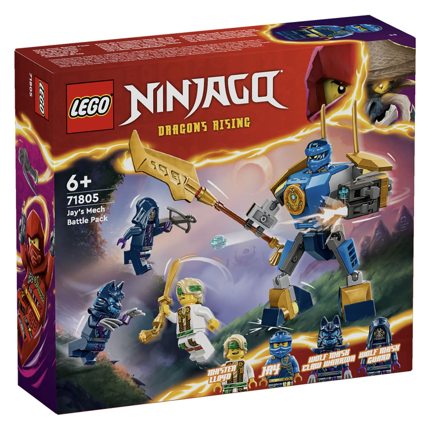 71805 LEGO Ninjago Jay's Mech Battle Pack