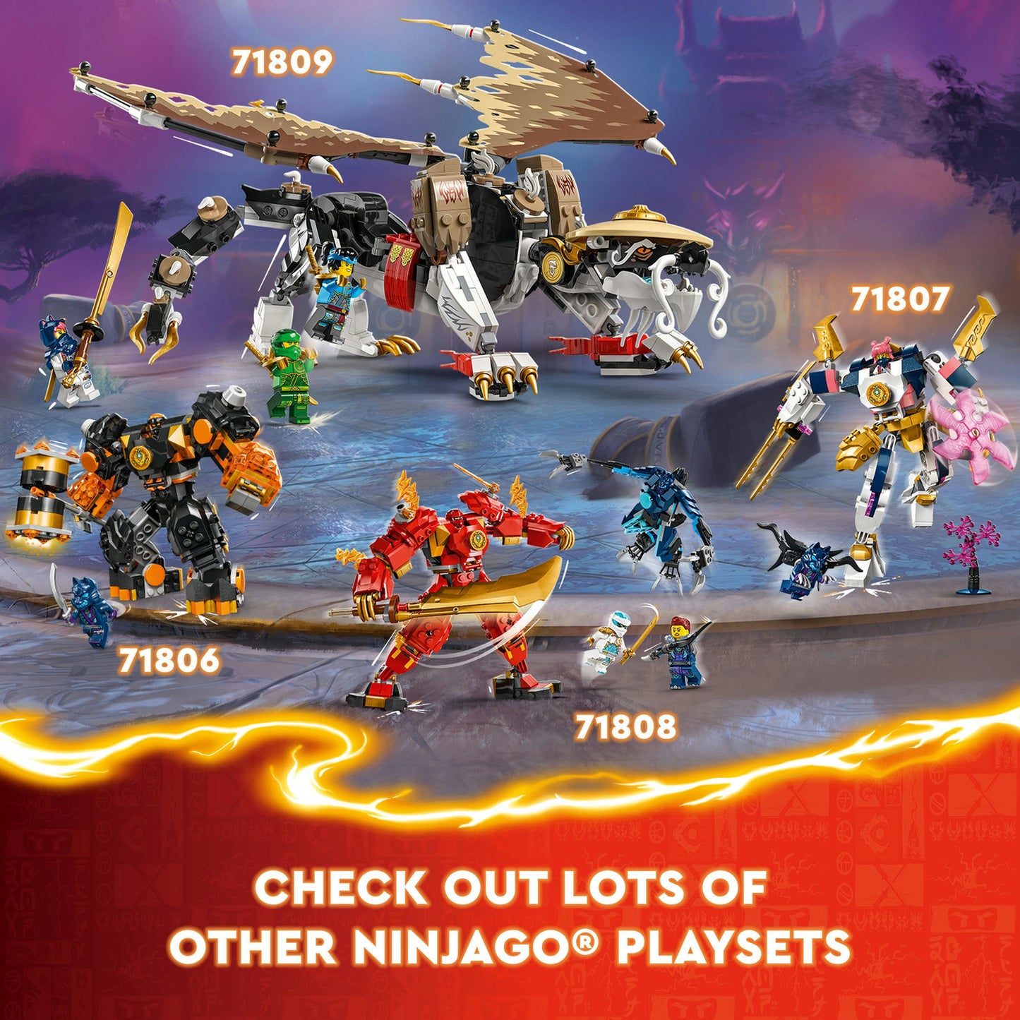 71809 LEGO Ninjago Egalt the Master Dragon